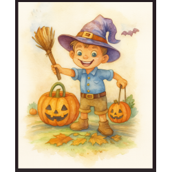 Petits montres Halloween kit1-25 coloriages