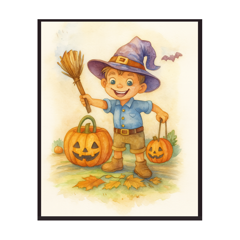 Petits montres Halloween kit1-25 coloriages