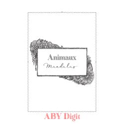 Mandalas coloriages bien être, animaux 14 dessins