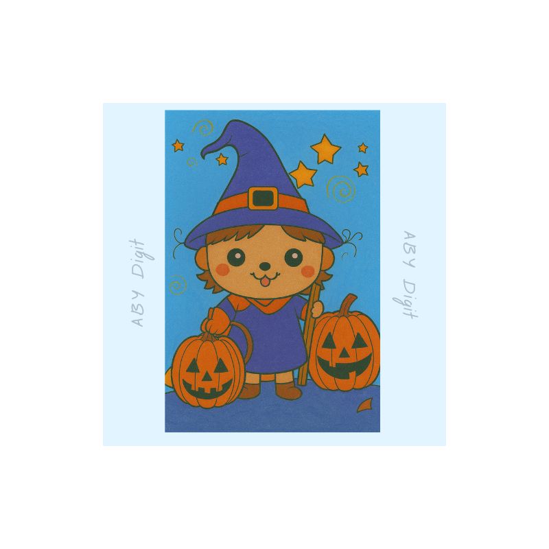 Coloriages Halloween kit12-25 coloriages