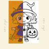 Coloriages Halloween kit4-25 coloriages