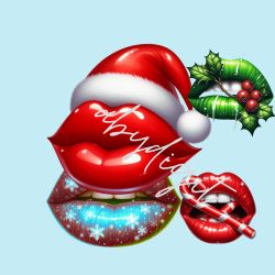 Pack cliparts bisous de Noël