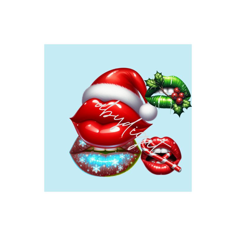 Pack cliparts bisous de Noël