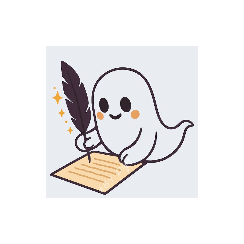 Halloween Kawaii Gothique – 10 Poupées à Colorier