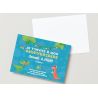 Carton anniversaire dinosaure